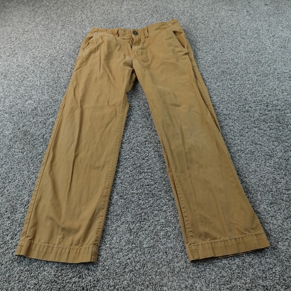 American Eagle Pants Mens 28X28 Beige Tan Khaki Brown Straight Leg Chino Trouser